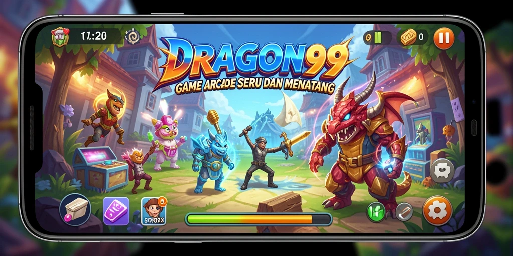 Tampilan gameplay seru dari DRAGON99 dengan grafis mencolok.